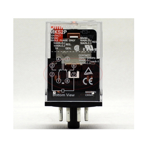 圆8脚 MKS2P 电流10A